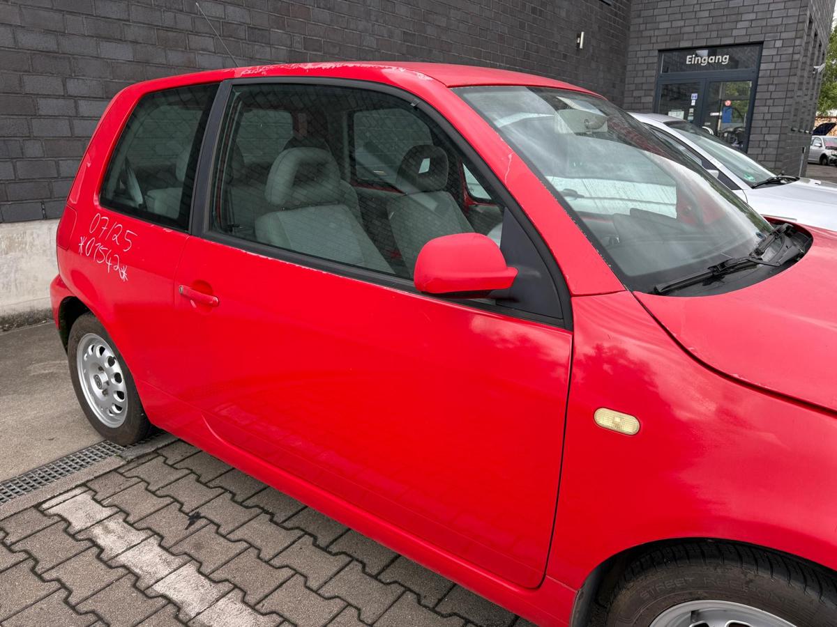 VW Lupo 6E 3L original Tür vorn rechts LP3G Flashrot Rohbau BJ99